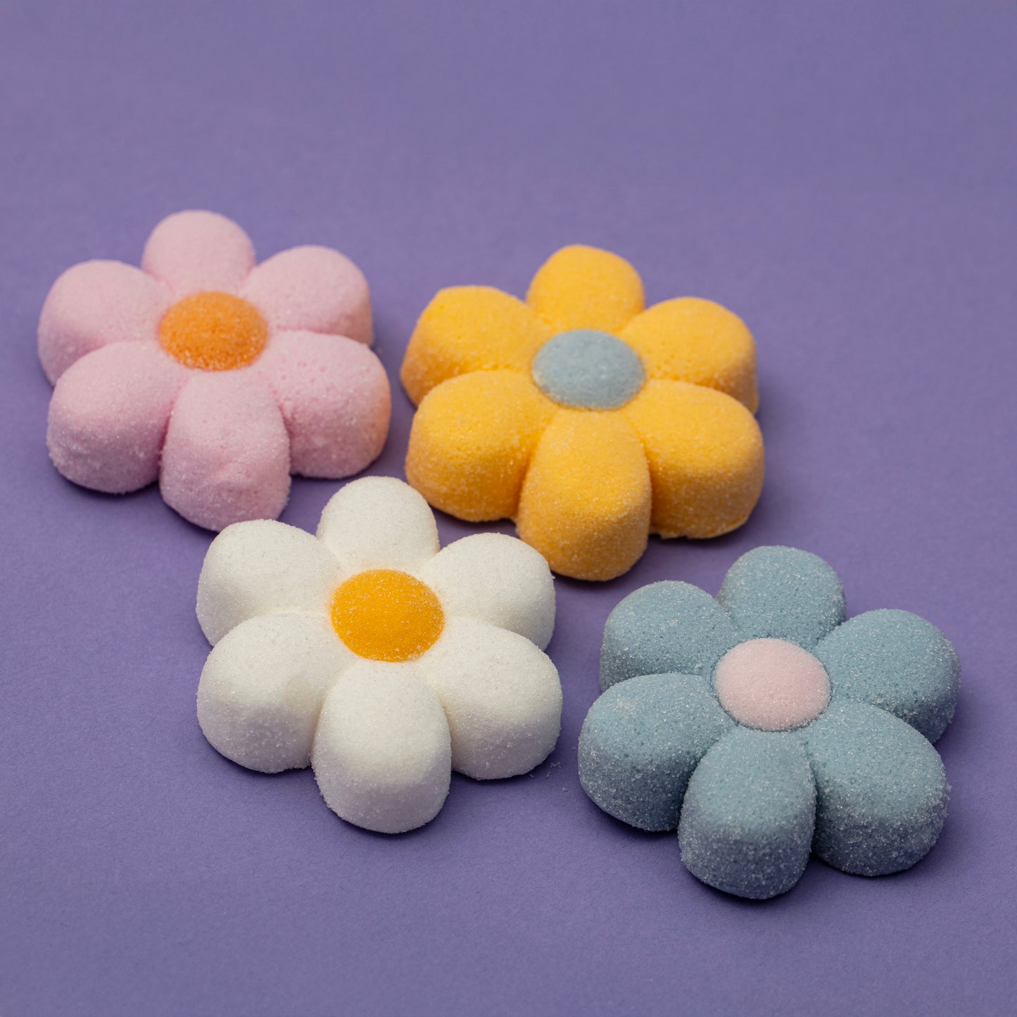 PME Marshmallow - Pastellblumen - 12 Stk