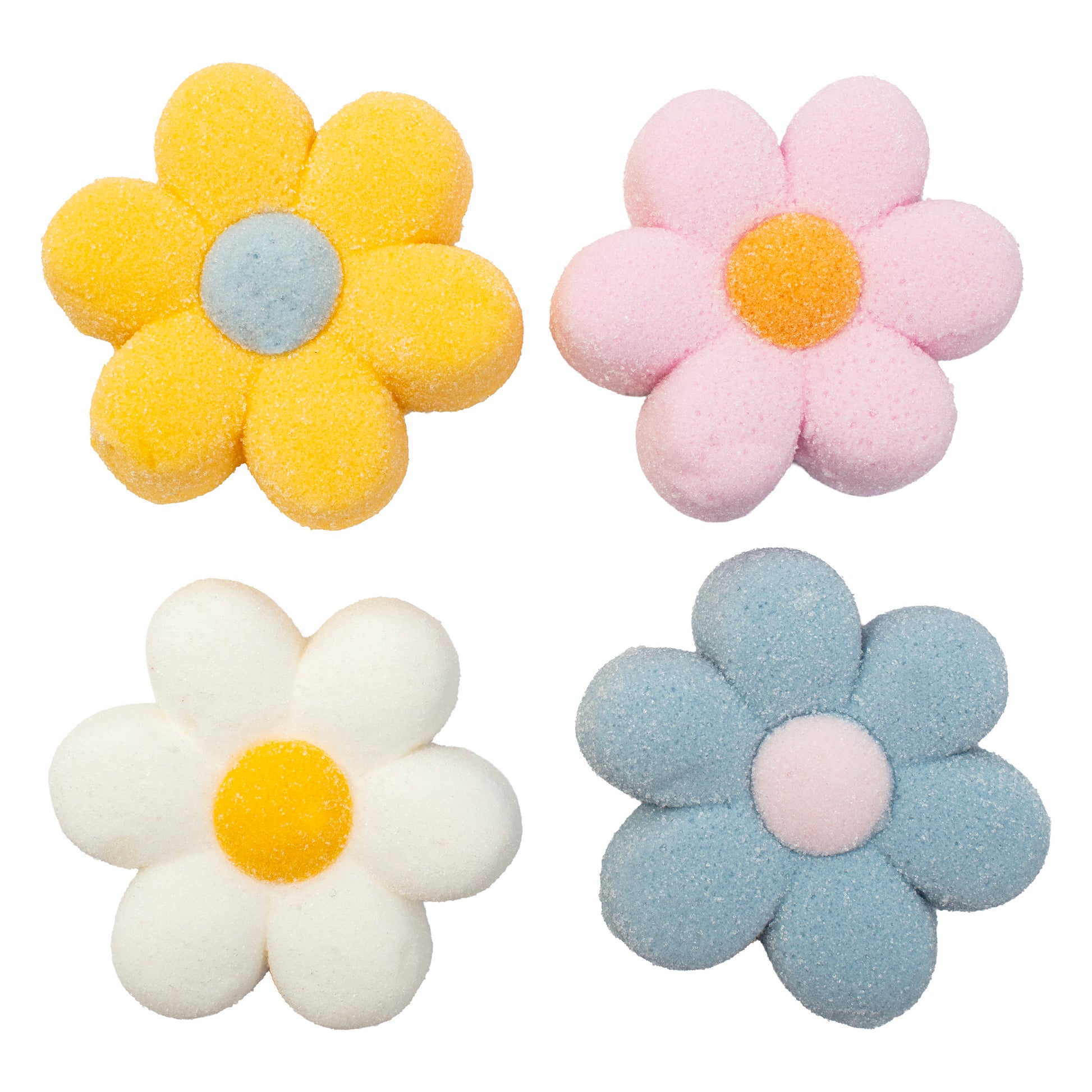 PME Marshmallow - Pastellblumen - 12 Stk
