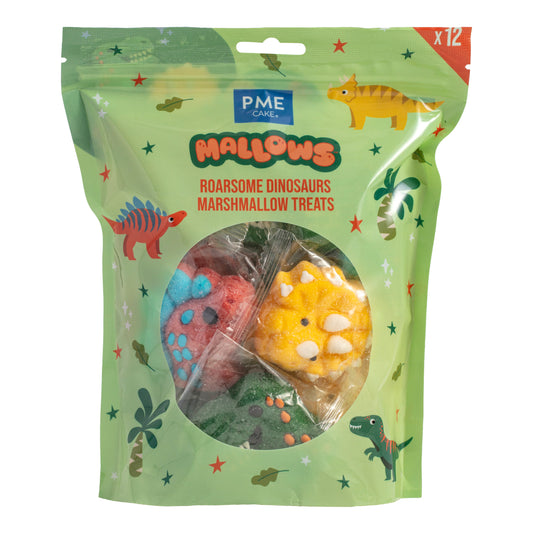 PME Marshmallow - Dinos - 12 Stk