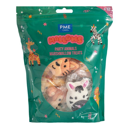 PME Marshmallow - Partytiere - 12 Stk
