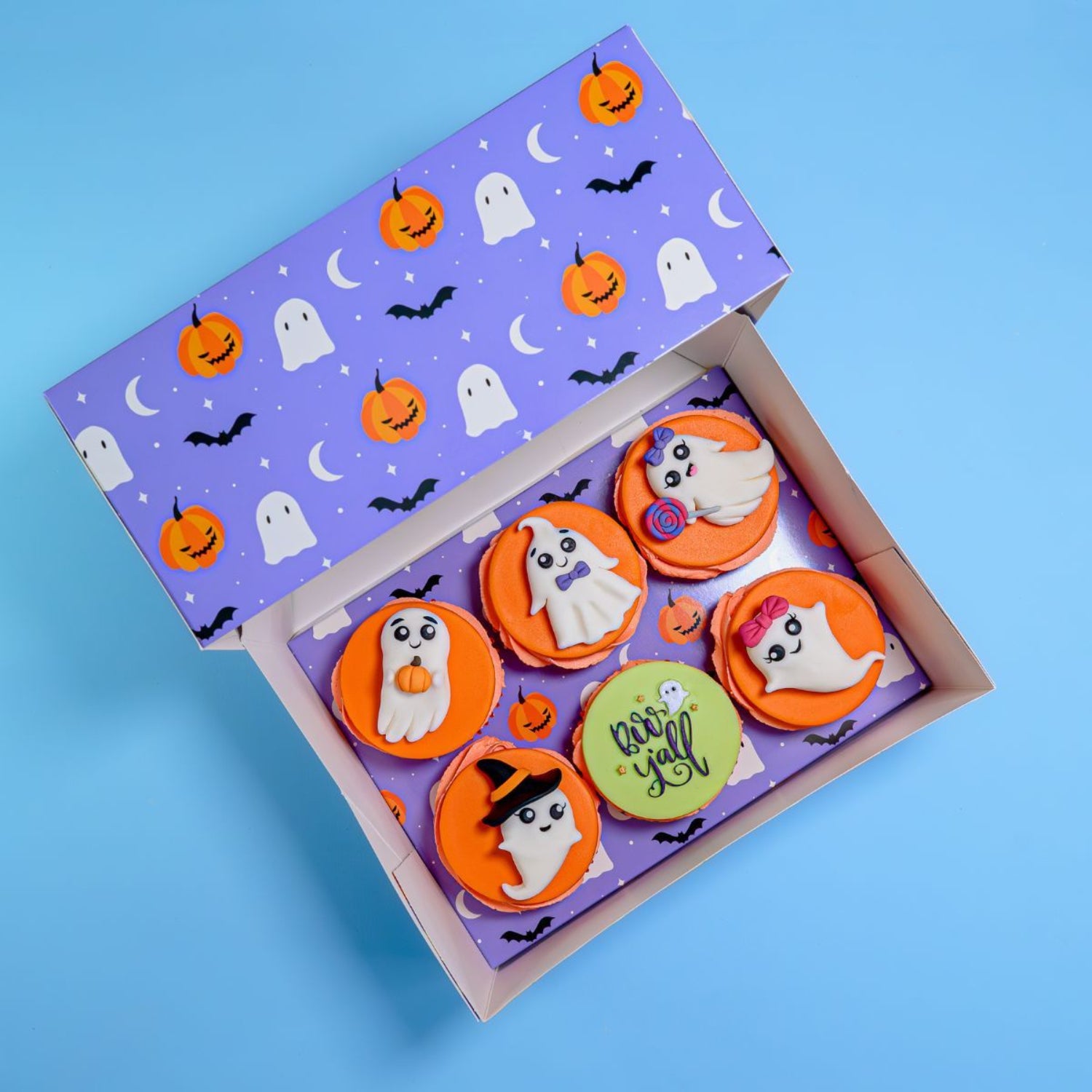 Simply Making Cupcake Box - 6 Cupcake - Halloween Nights -  2Stk