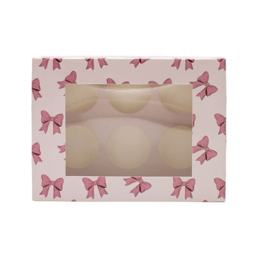 Simply Making Cupcake Box - 6 Cupcake - Schleifen -  2Stk 