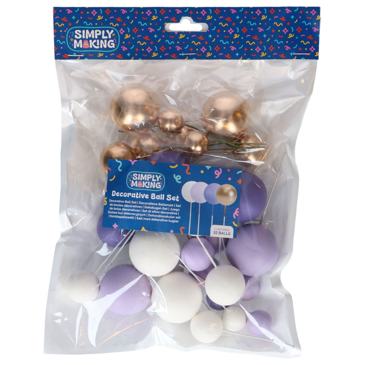 Simply Making Bubbles Einstecker Set - in verschiedenen Farbkombinationen