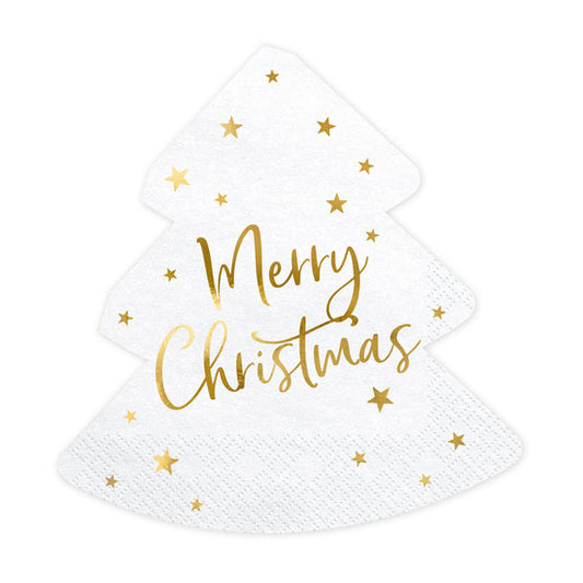 Serviette - Weihnachtsbaum - 20 Stk