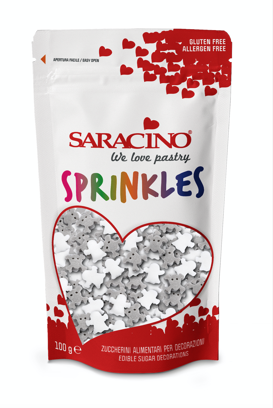 Saracino Zuckerstreusel - Sprinkles - Halloween Nightmare - 100g
