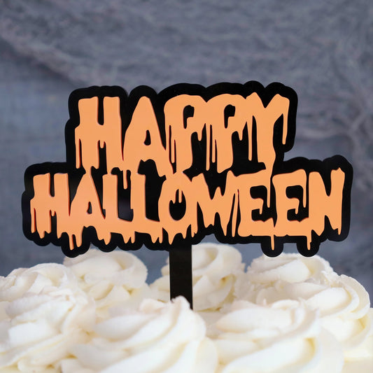 Sweet Stamp Tortentopper - Kuchenaufsatz - Happy Halloween