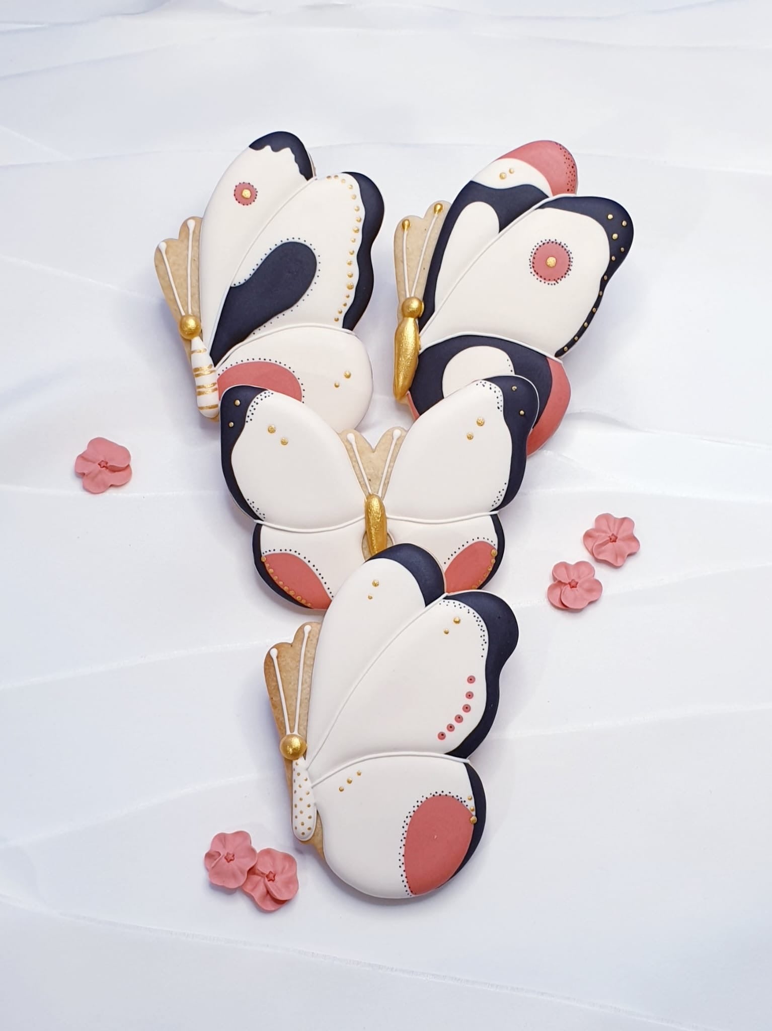 Ausstechform Schmetterling von der Seite