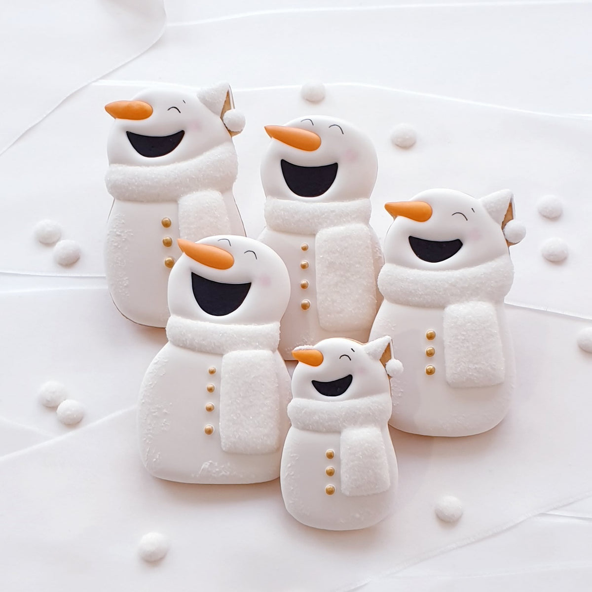 Ausstechform Schneemann mit Hut