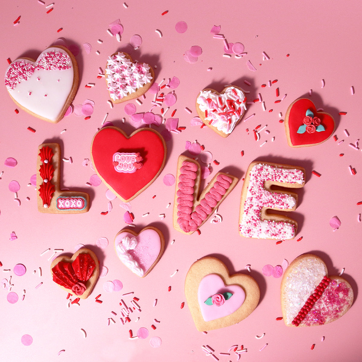 PME Love Ausstechformen Set