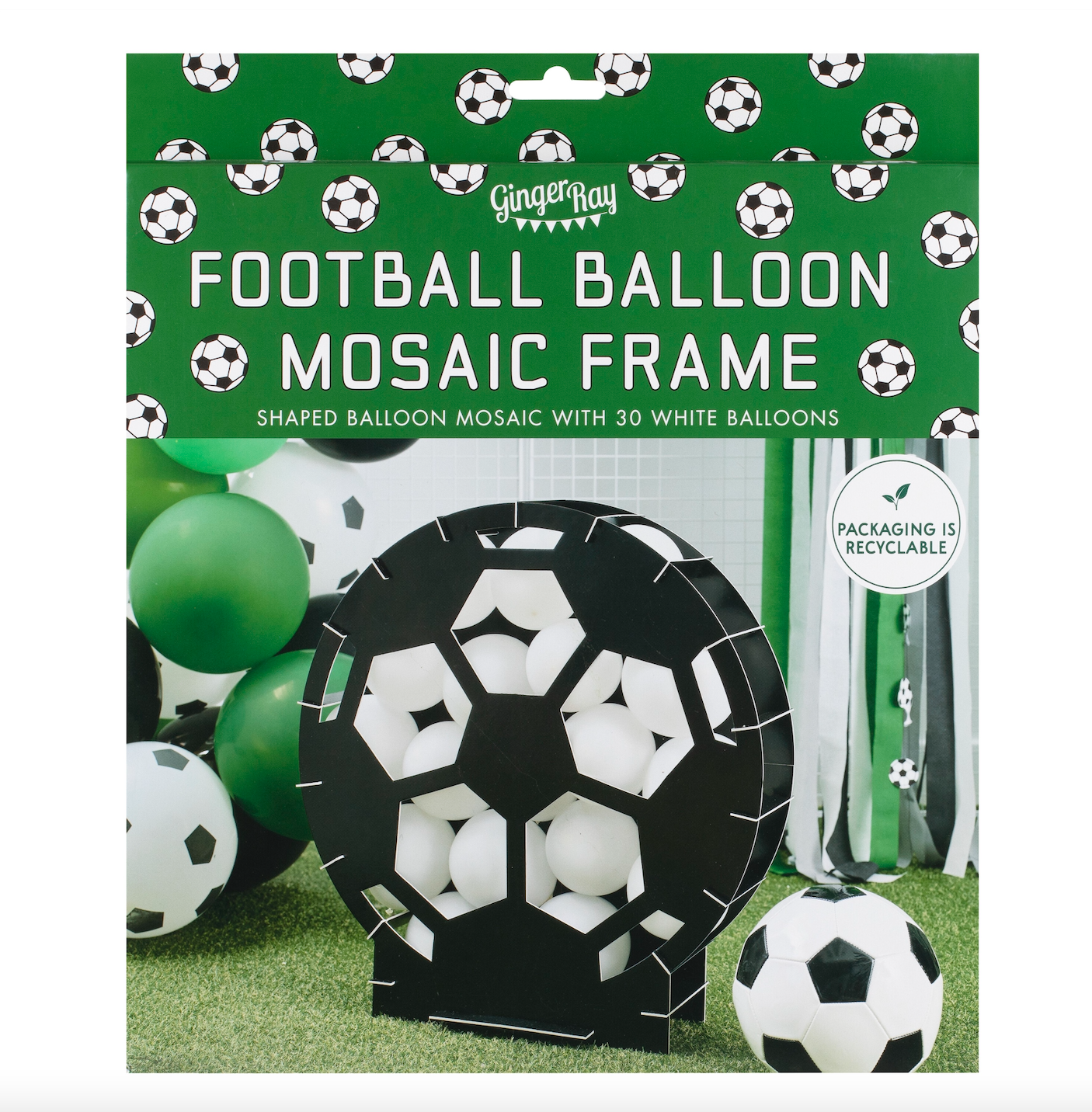 Ballon Mosaic - Fussball
