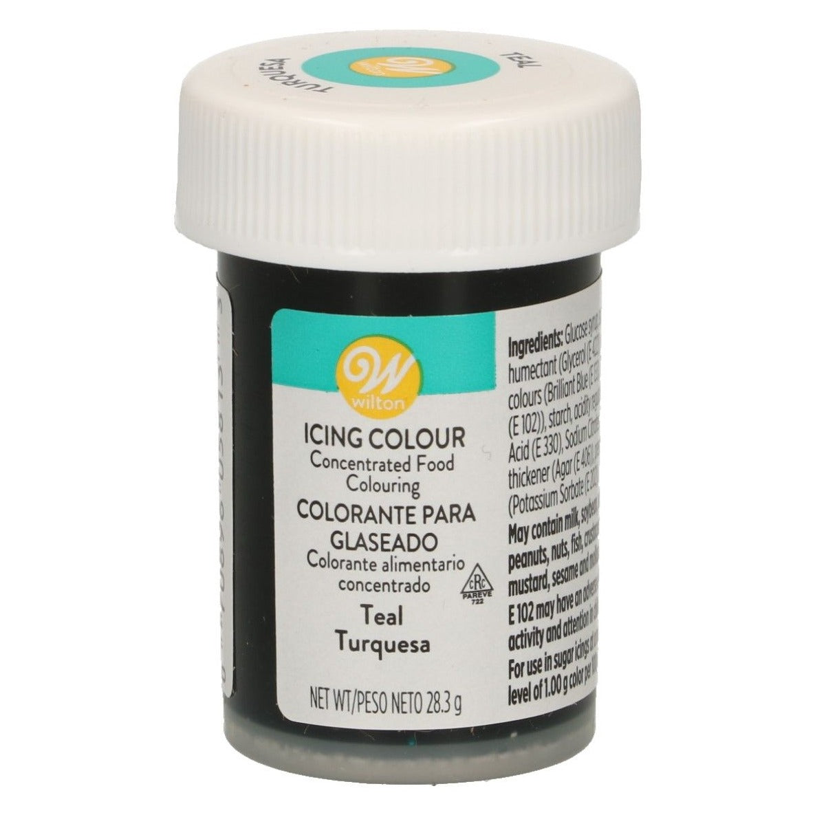 Wilton Icing Colour -  Lebensmittelfarbe - Teal - Türkis