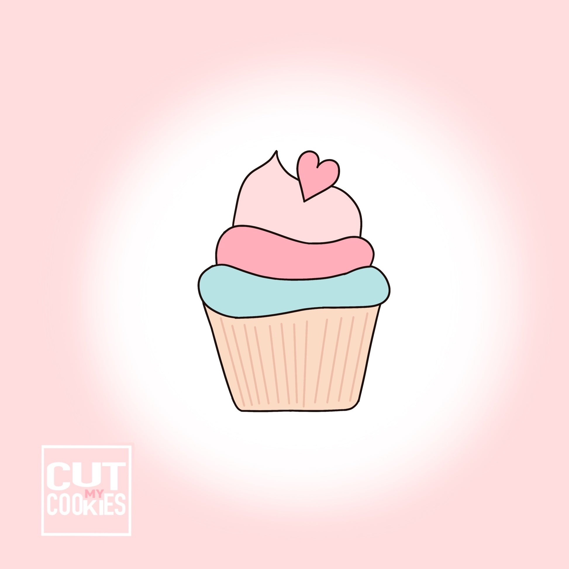Ausstechform Cupcake