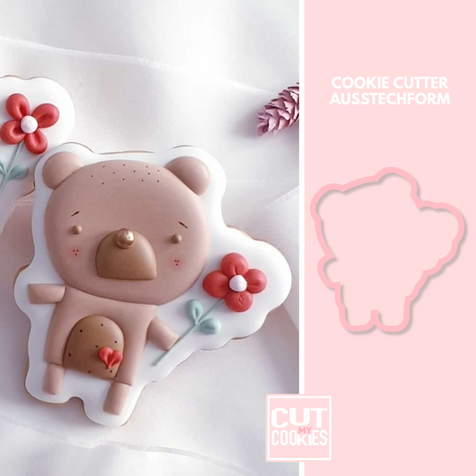 Cookie cutter Bear in Love