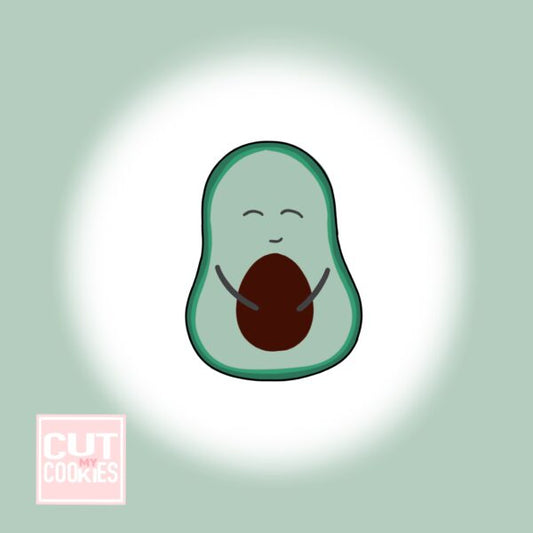 Cookie cutter Mr. Avocado