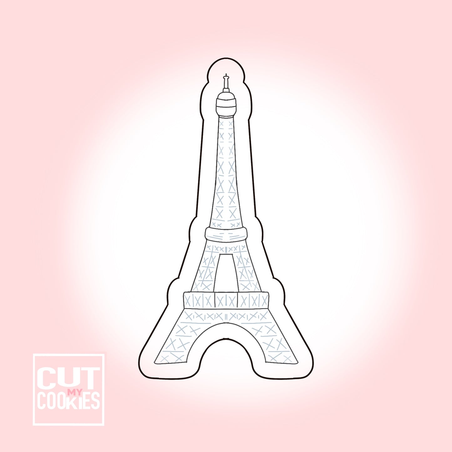 Emporte-pièce Tour Eiffel - Set Emily