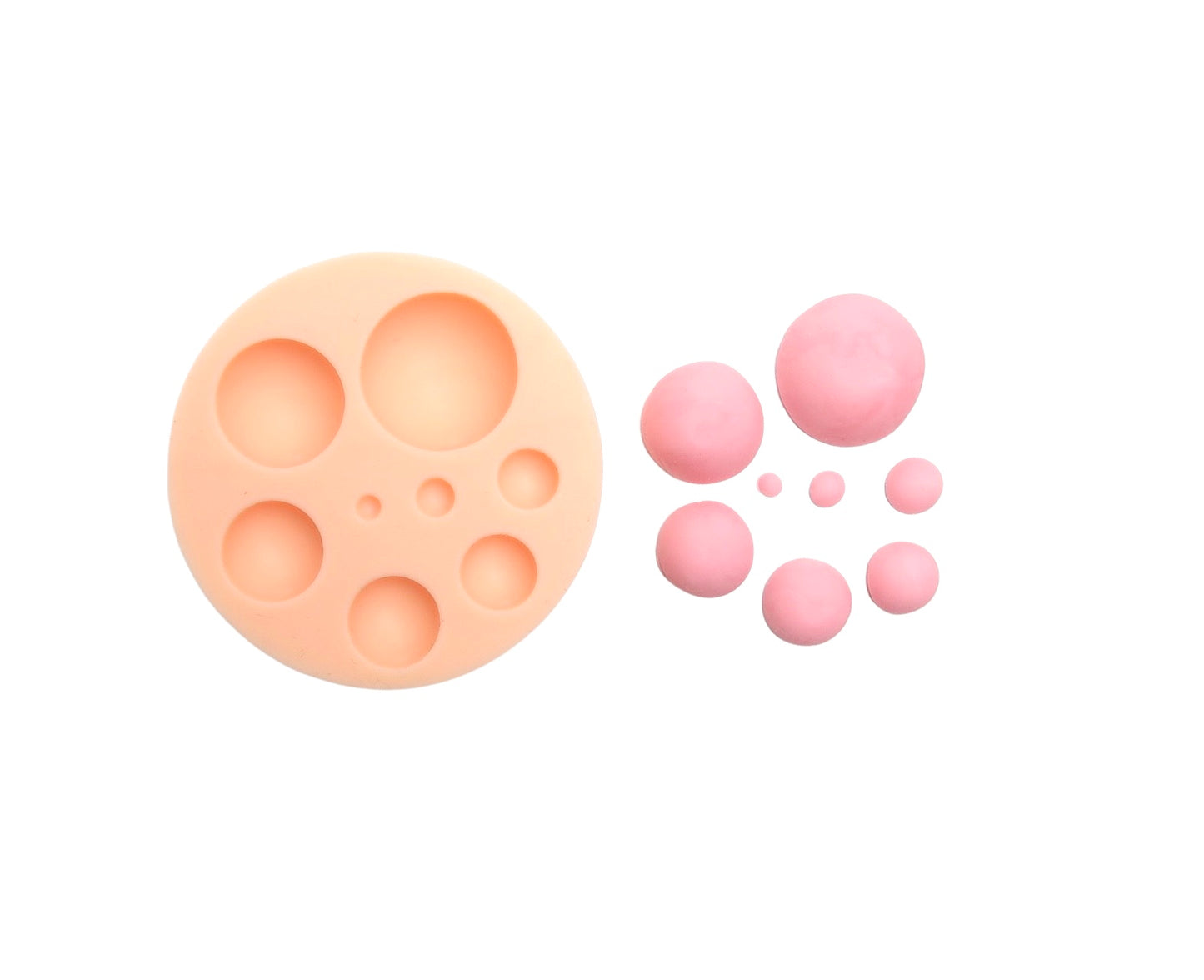 silicone mold "balls" 