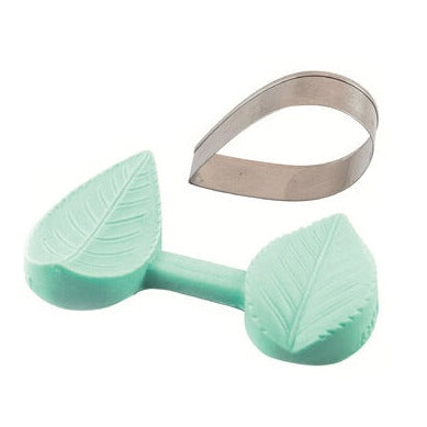 Silikomart Silikonform - Fondantform - Blatt