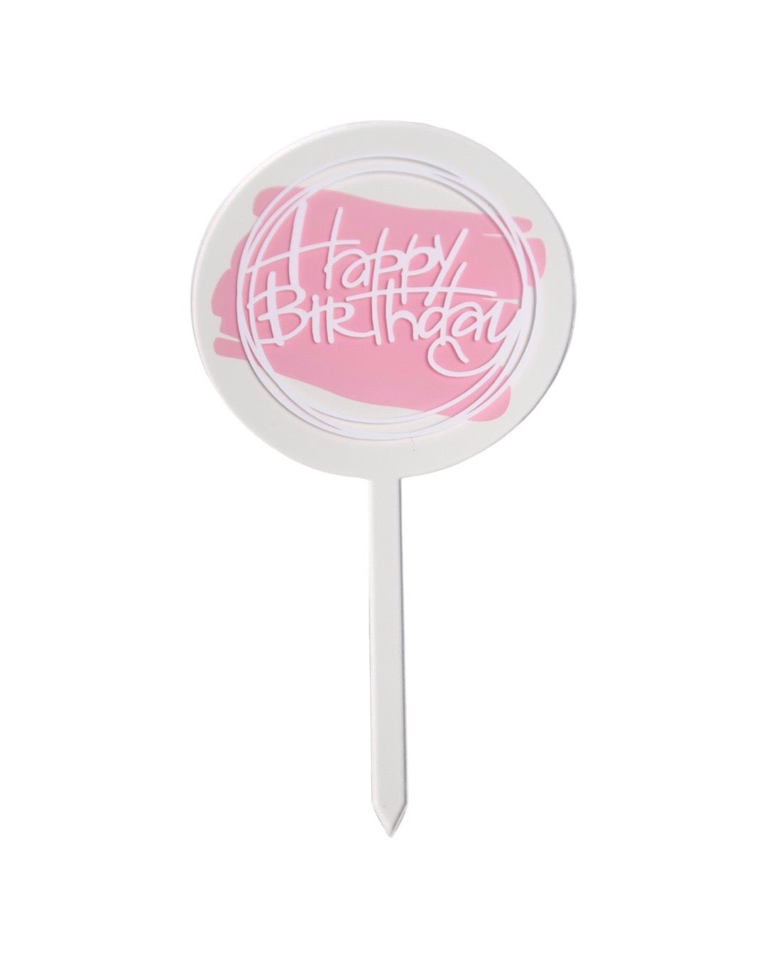 BakemyCake Cake Topper - Birthday 