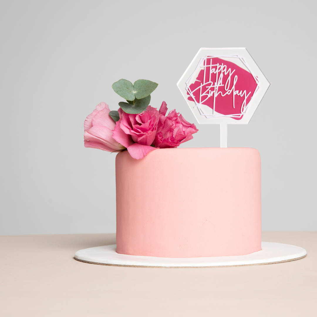 BakemyCake Cake Topper - Birthday 