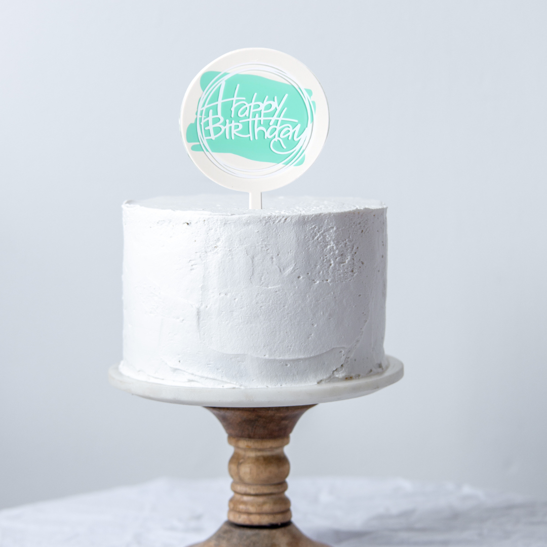 BakemyCake Cake Topper - Birthday 