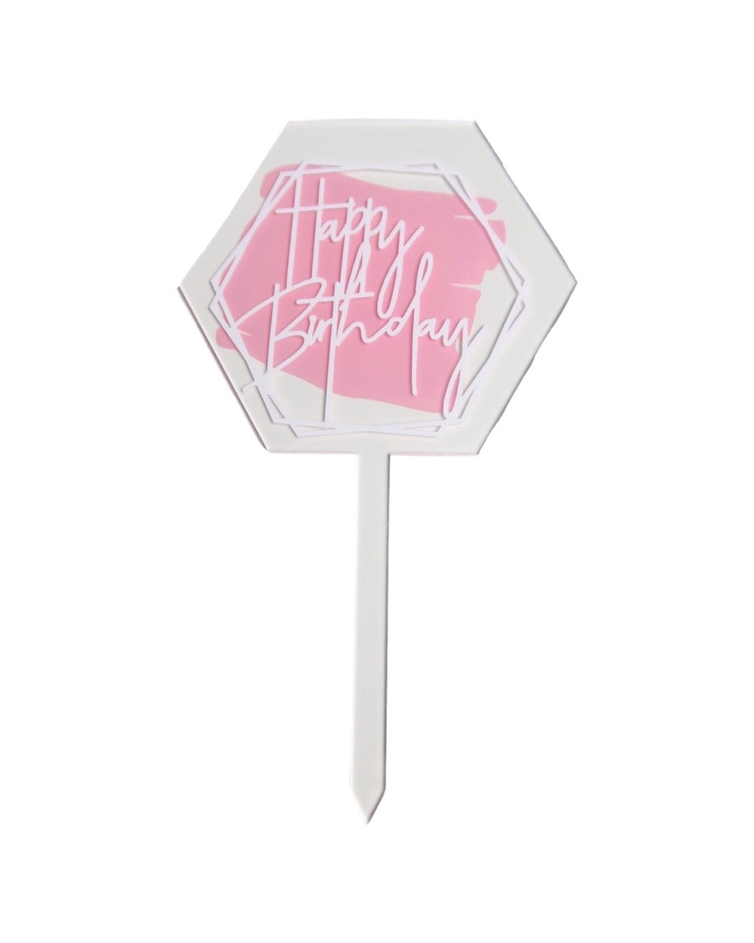 BakemyCake Cake Topper - Birthday 