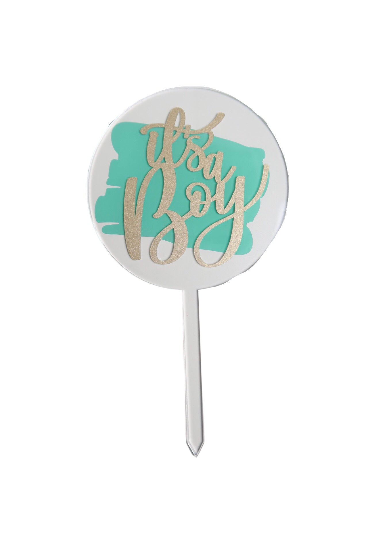 BakemyCake cake topper - GirlBoy 