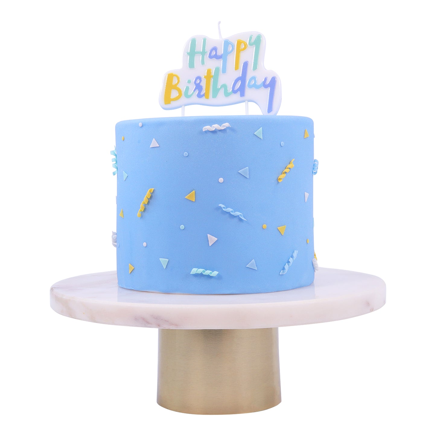 Bougie gâteau PME Happy Birthday