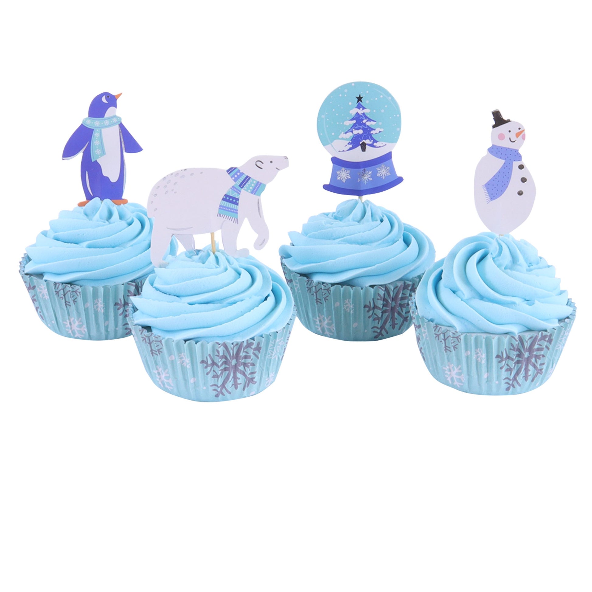 PME Cupcake Set - Let it Snow