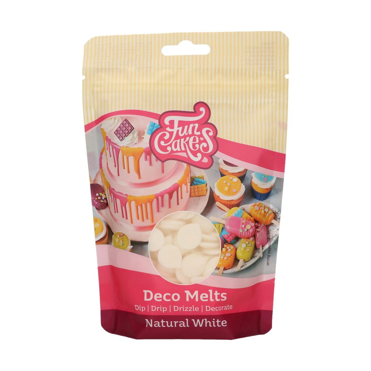 Funcakes - Deco Melts - Blanc