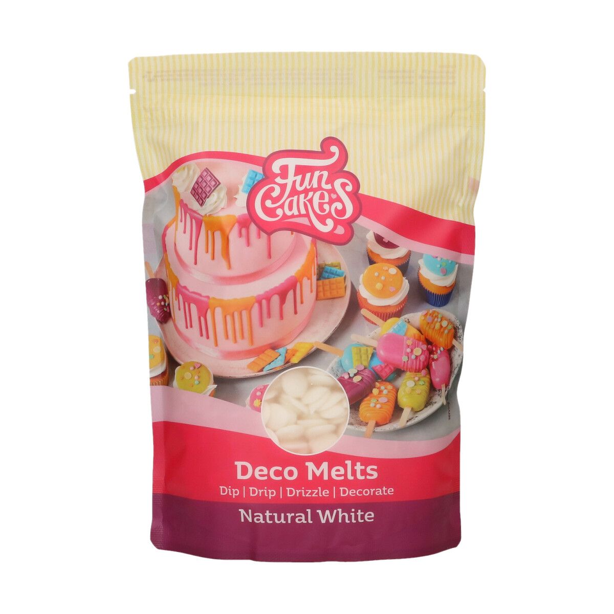 Funcakes - Deco Melts - Weiss 