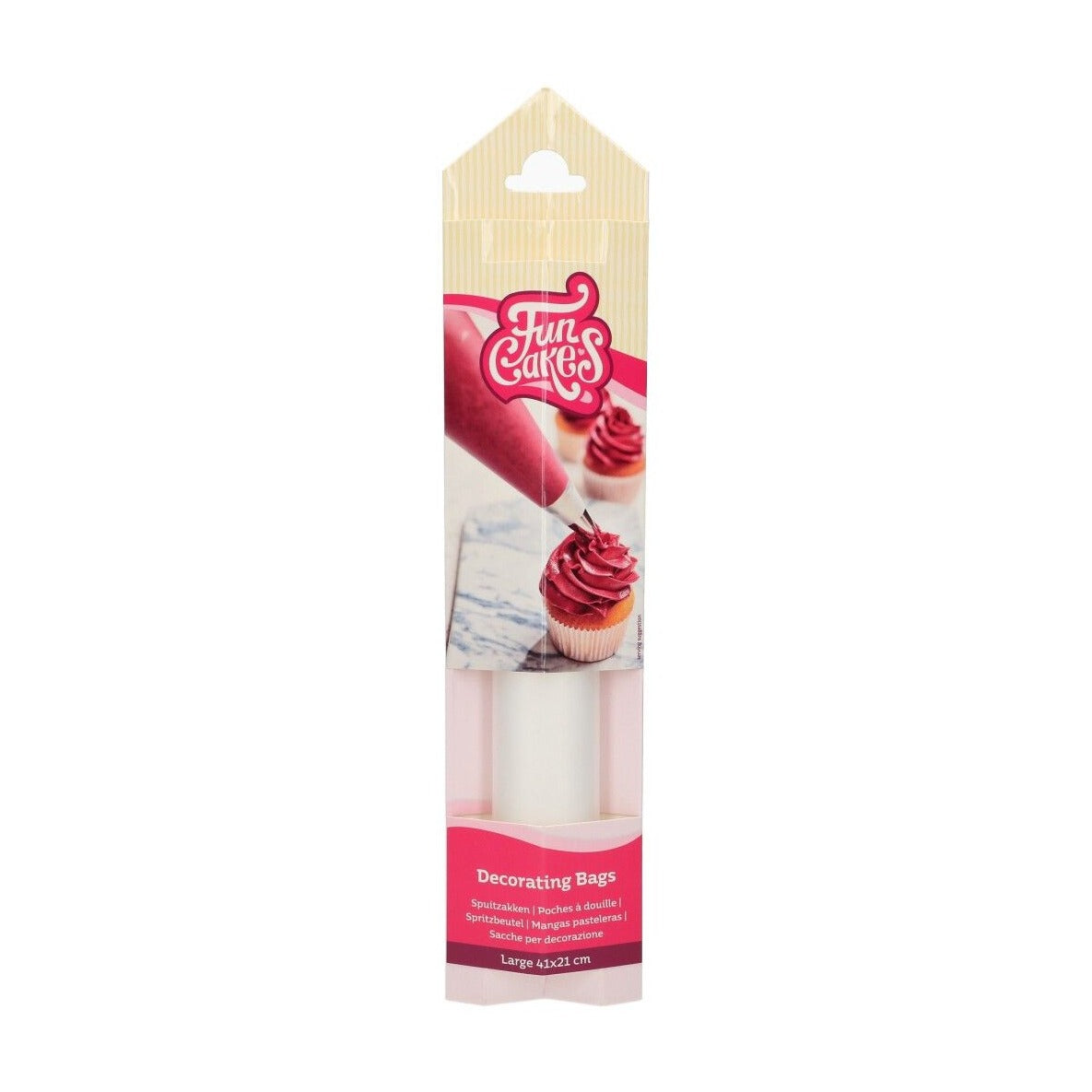 Spritzbeutel Funcakes 41cm - 10 Stück