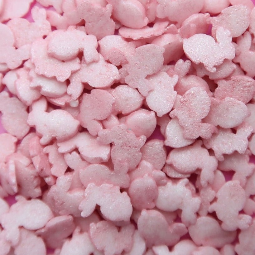 Zuckerstreusel - Sprinkles - Rosa Hase