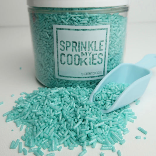 Zuckerstreusel - Sprinkles - Vermicelli Türkis
