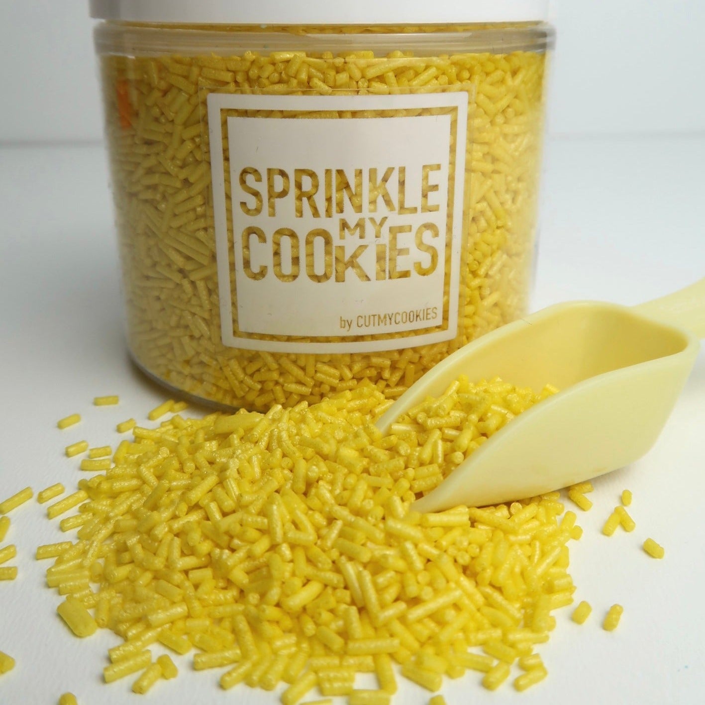 Zuckerstreusel - Sprinkles - Vermicelli Gelb