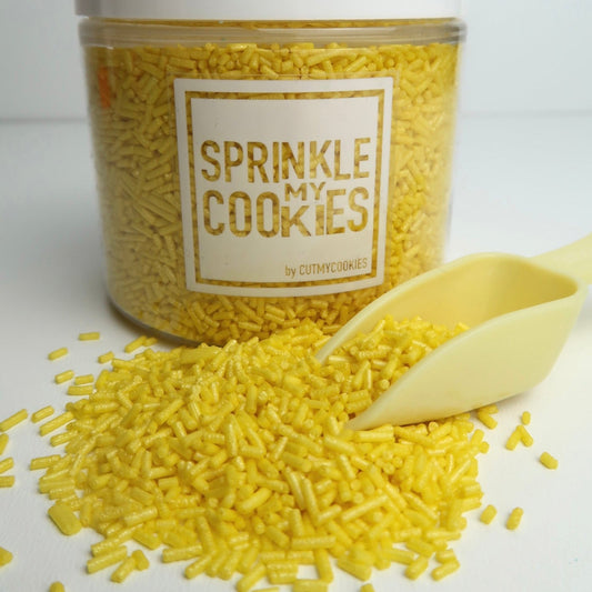 Zuckerstreusel - Sprinkles - Vermicelli Gelb